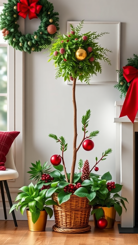 “10 Holiday Plant Decor Ideas For A Festive Home”