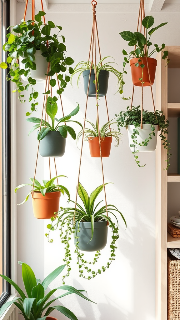 “5 Stylish Ways To Display Hanging Plants In Small Spaces”