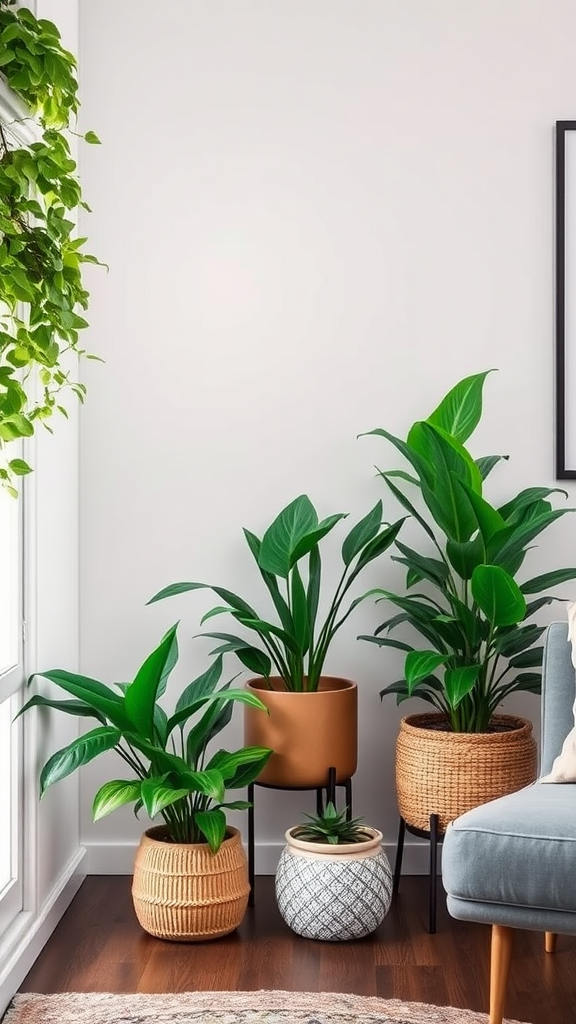 “10 Ways To Style A Plant Corner In Your Home”