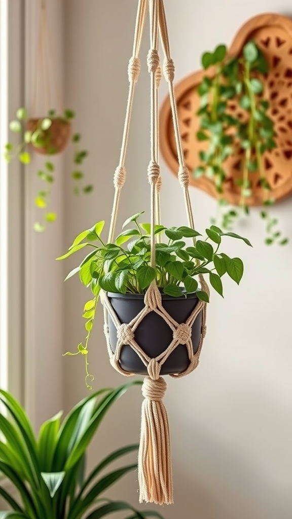 “7 Macrame Plant Hanger Ideas For Boho Decor”